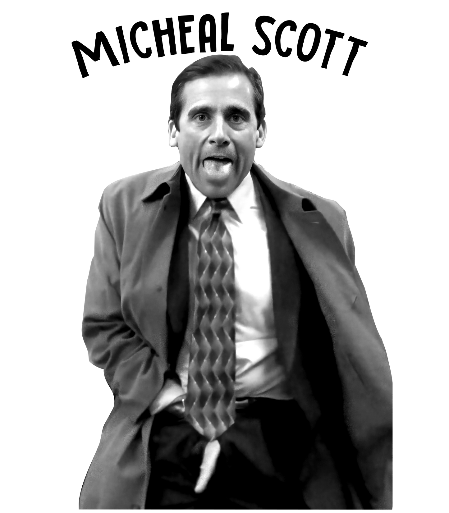 Camiseta Oversized - Michael Scott