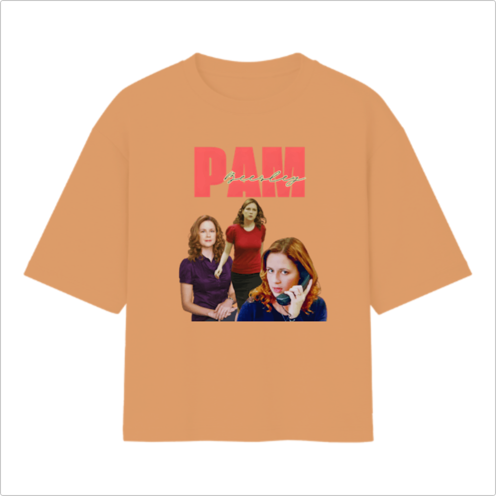 Camiseta Oversized - Pam Beesly