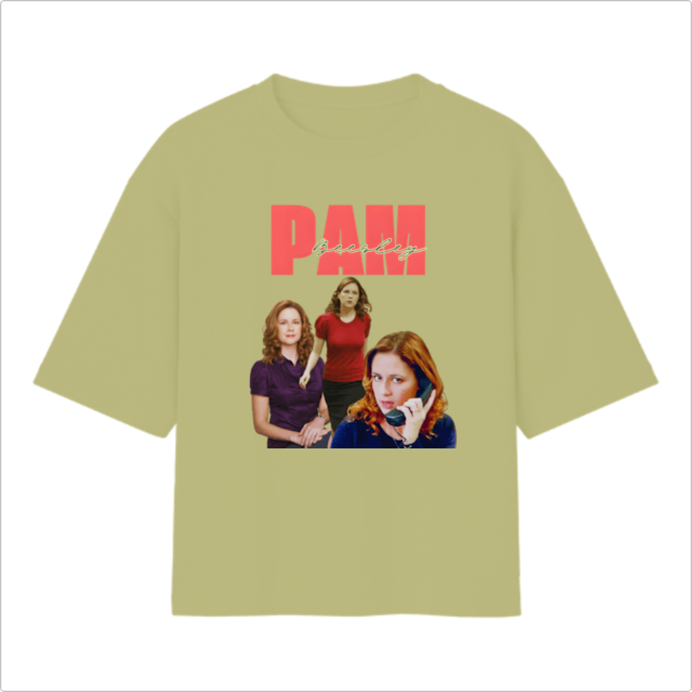 Camiseta Oversized - Pam Beesly