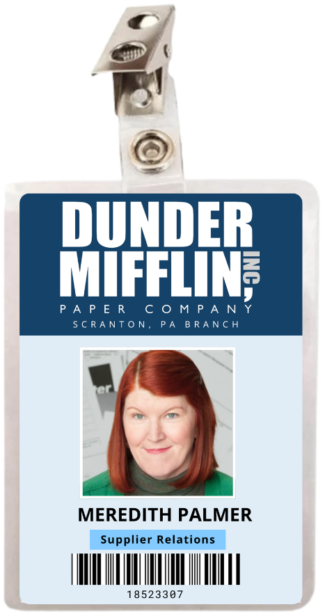 Camiseta Premimum - Crachá  Meredith Palmer