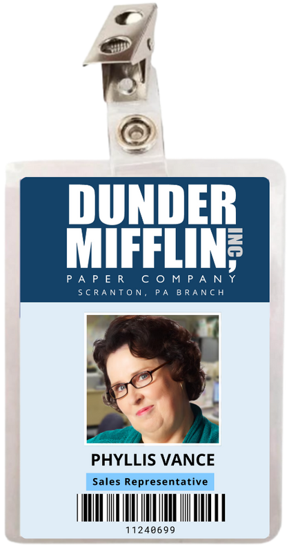 Camiseta Premimum - Crachá  Phyllis Vance