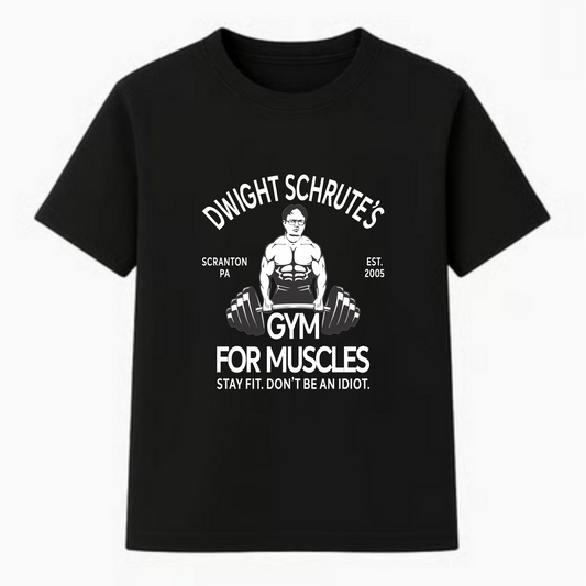 Camiseta Premium Unissex - Dwight Schrute's Gym
