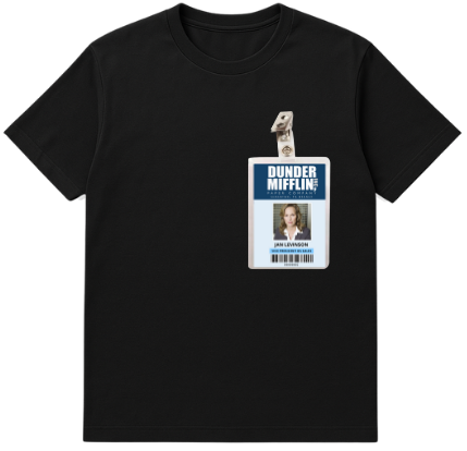 Camiseta Premimum - Crachá  Jan Levinson