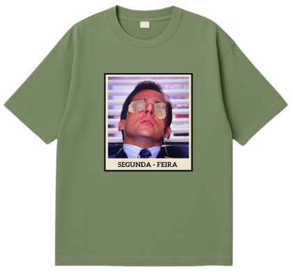 Camiseta Oversize - Segunda - Feira