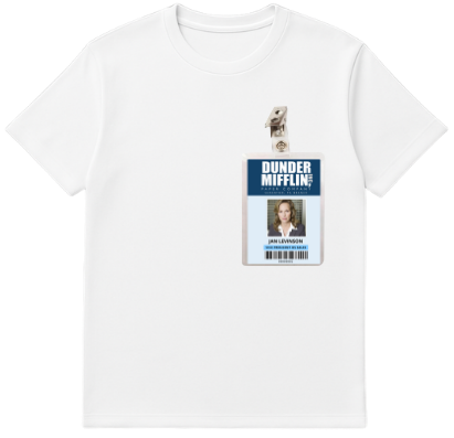Camiseta Premimum - Crachá  Jan Levinson