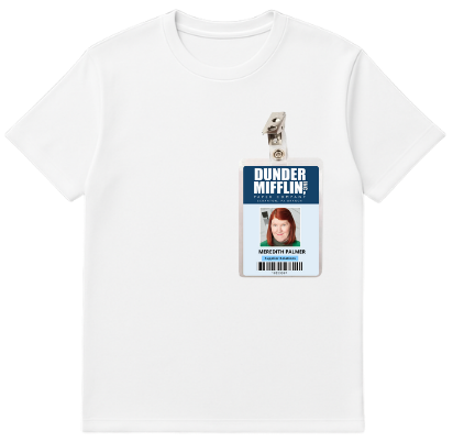 Camiseta Premimum - Crachá  Meredith Palmer
