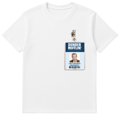 Camiseta Premimum - Crachá  Toby Flenderson