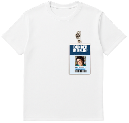 Camiseta Premimum - Crachá  Phyllis Vance