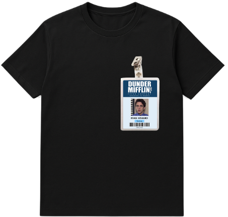 Camiseta Premimum - Crachá  Ryan Howard