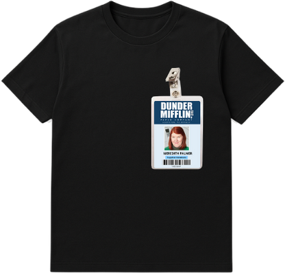 Camiseta Premimum - Crachá  Meredith Palmer