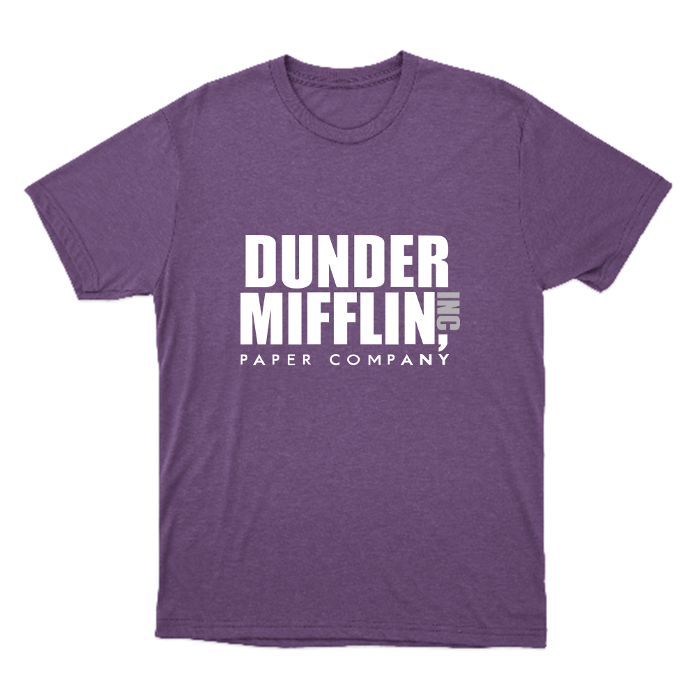 Camiseta Básica Unissex - Dunder Mifflin Paper Company