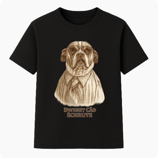 Camiseta Premium Unissex - Dwight Cão Schrute