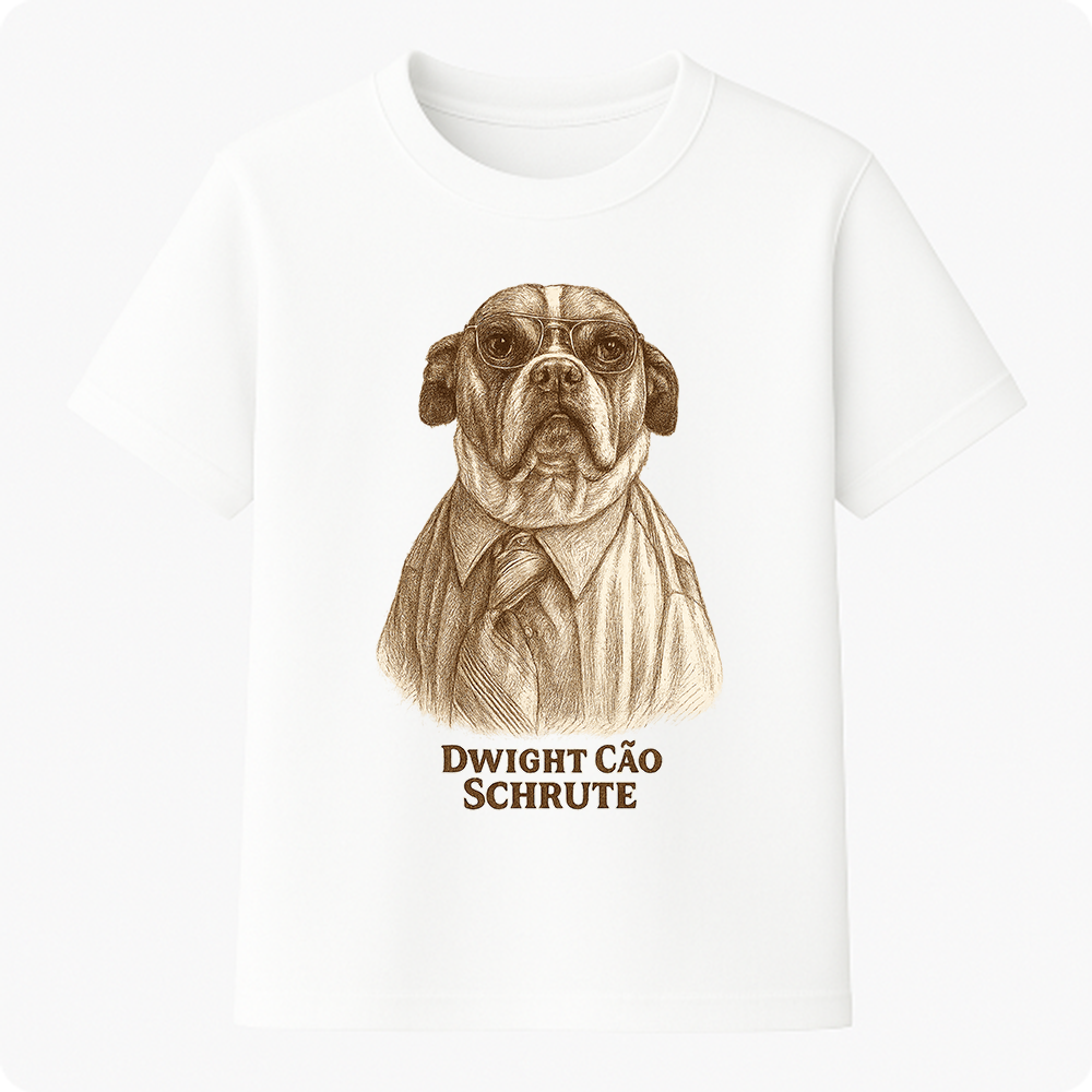 Camiseta Premium Unissex - Dwight Cão Schrute