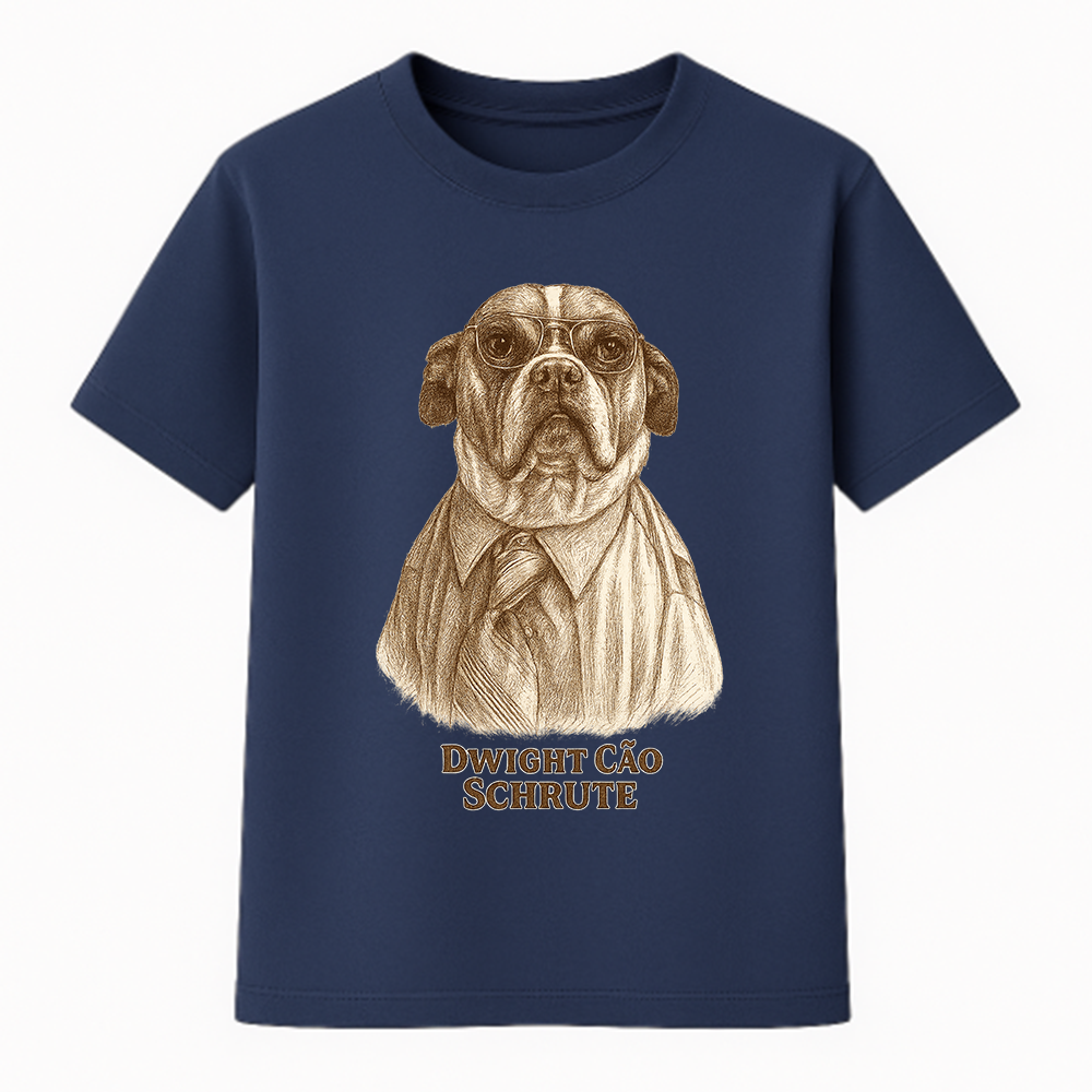 Camiseta Premium Unissex - Dwight Cão Schrute