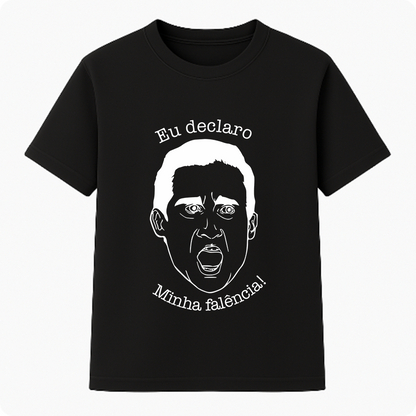 Camiseta Premium Unissex - Eu declaro minha falência!