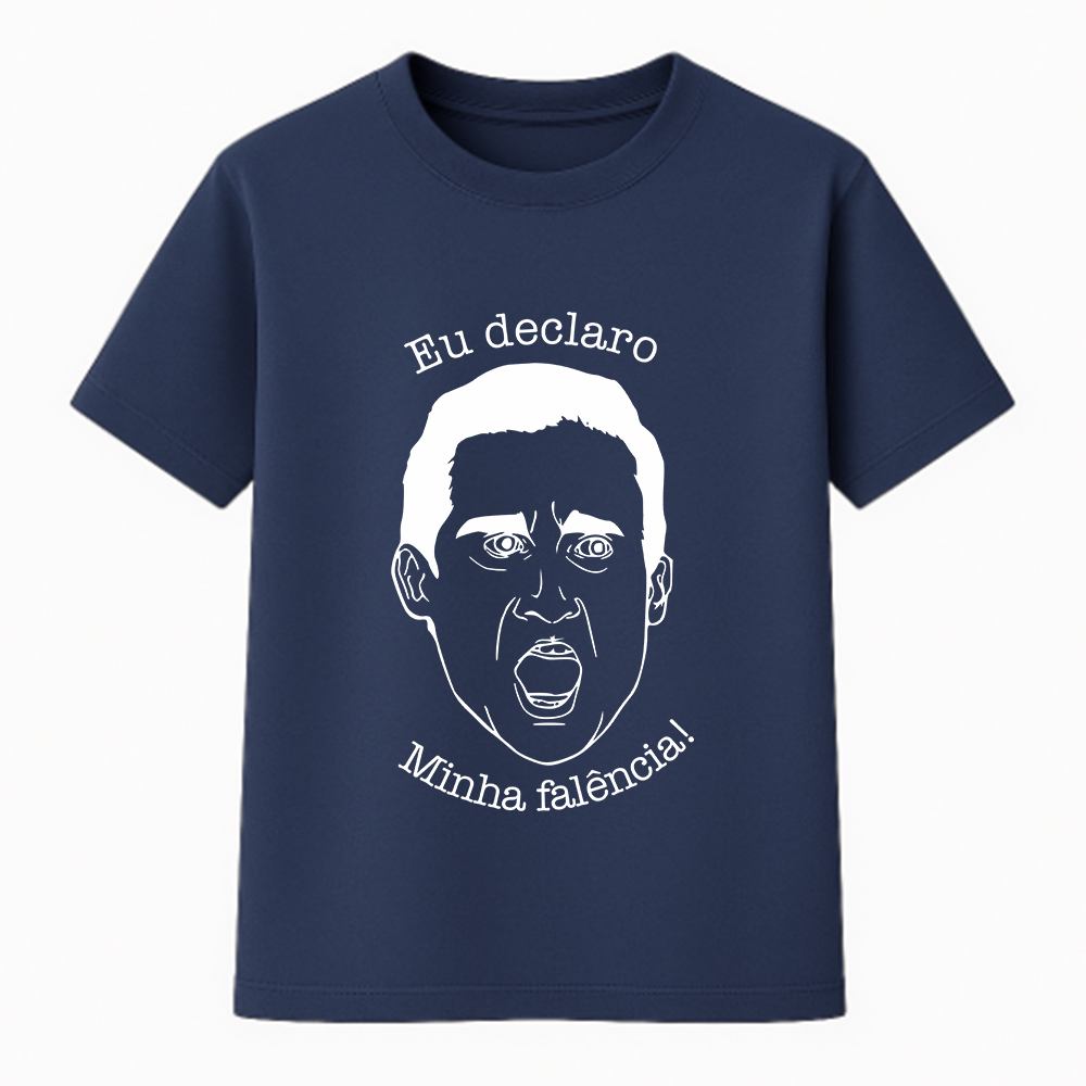 Camiseta Premium Unissex - Eu declaro minha falência!