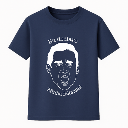 Camiseta Premium Unissex - Eu declaro minha falência!