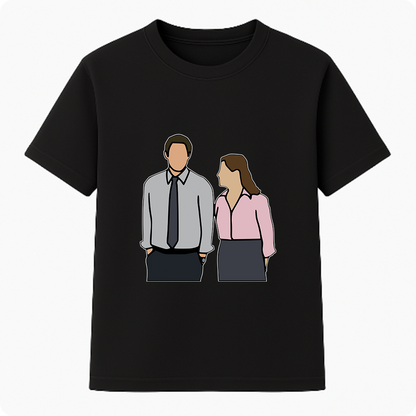 Camiseta Premium Unissex - Jim e Pam