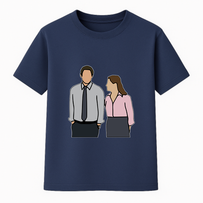 Camiseta Premium Unissex - Jim e Pam