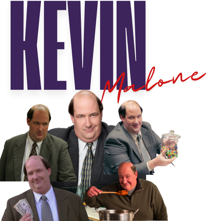 Camiseta Oversized - Kevin Malone