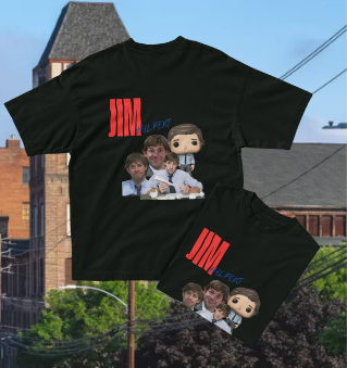Camiseta Oversized -  Jim Halpert