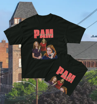 Camiseta Oversized - Pam Beesly