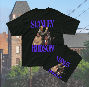 Camiseta Oversized -Stanley Hudson