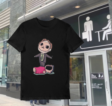 Camiseta Premimum - Dwight Boneco