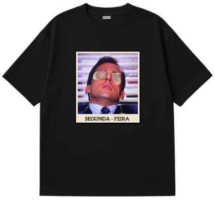 Camiseta Oversize - Segunda - Feira