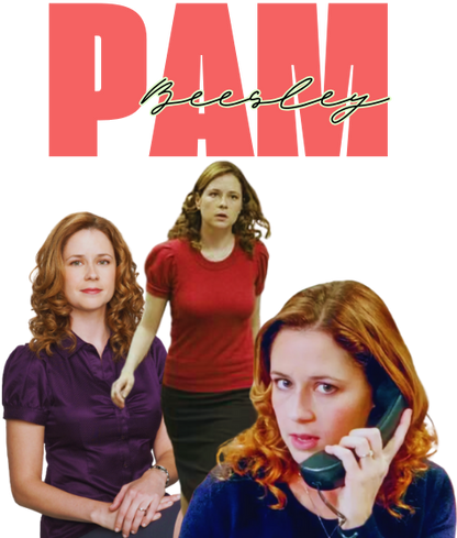 Camiseta Oversized - Pam Beesly