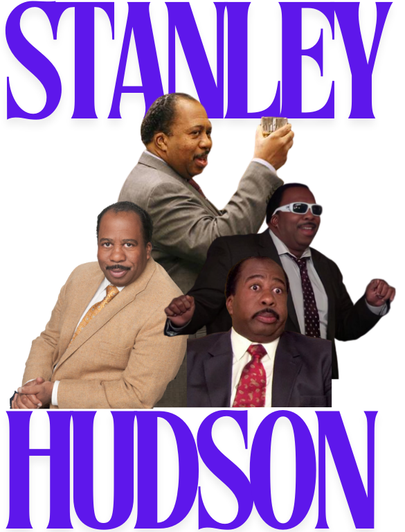 Camiseta Oversized -Stanley Hudson