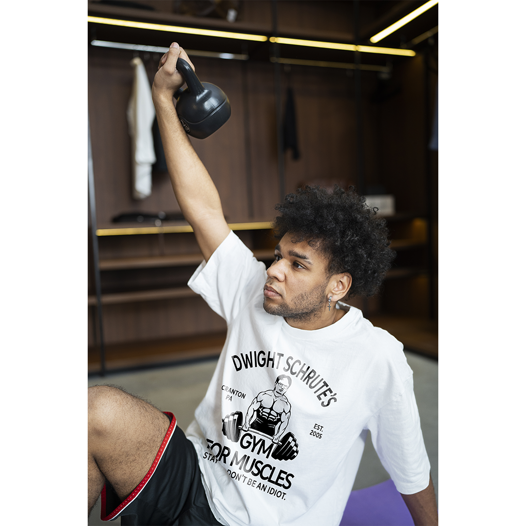 Camiseta Premium Unissex - Dwight Schrute's Gym