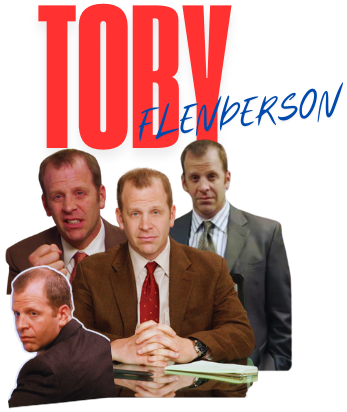 Camiseta Oversize -Toby Flenderson