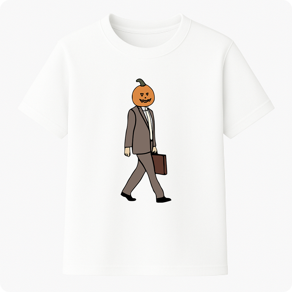 Camiseta Premium Unissex - Dwight cabeça de abóbora