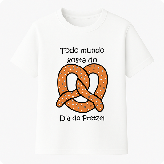 Camiseta Premium Unissex - Dia do Pretzel