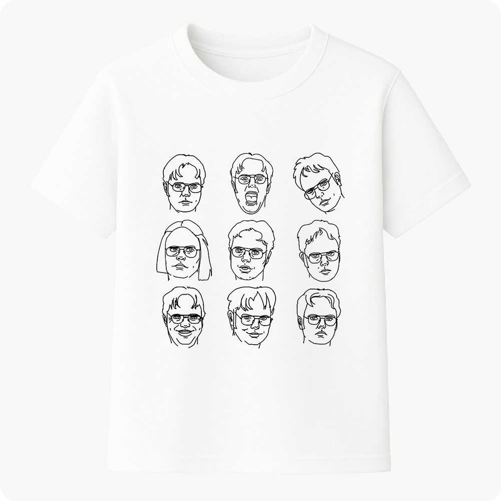 Camiseta Premium Unissex - Dwight Schrute