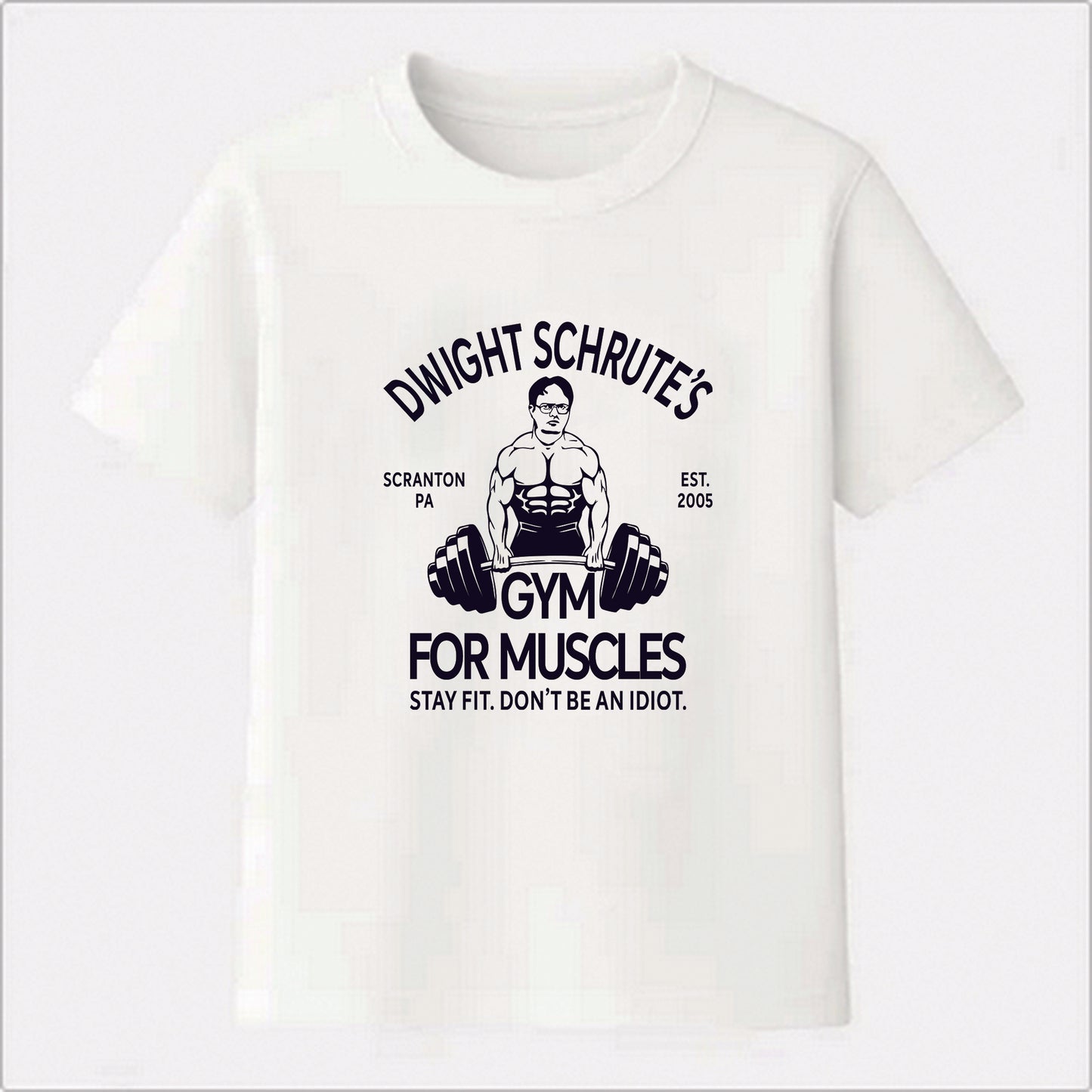 Camiseta Premium Unissex - Dwight Schrute's Gym