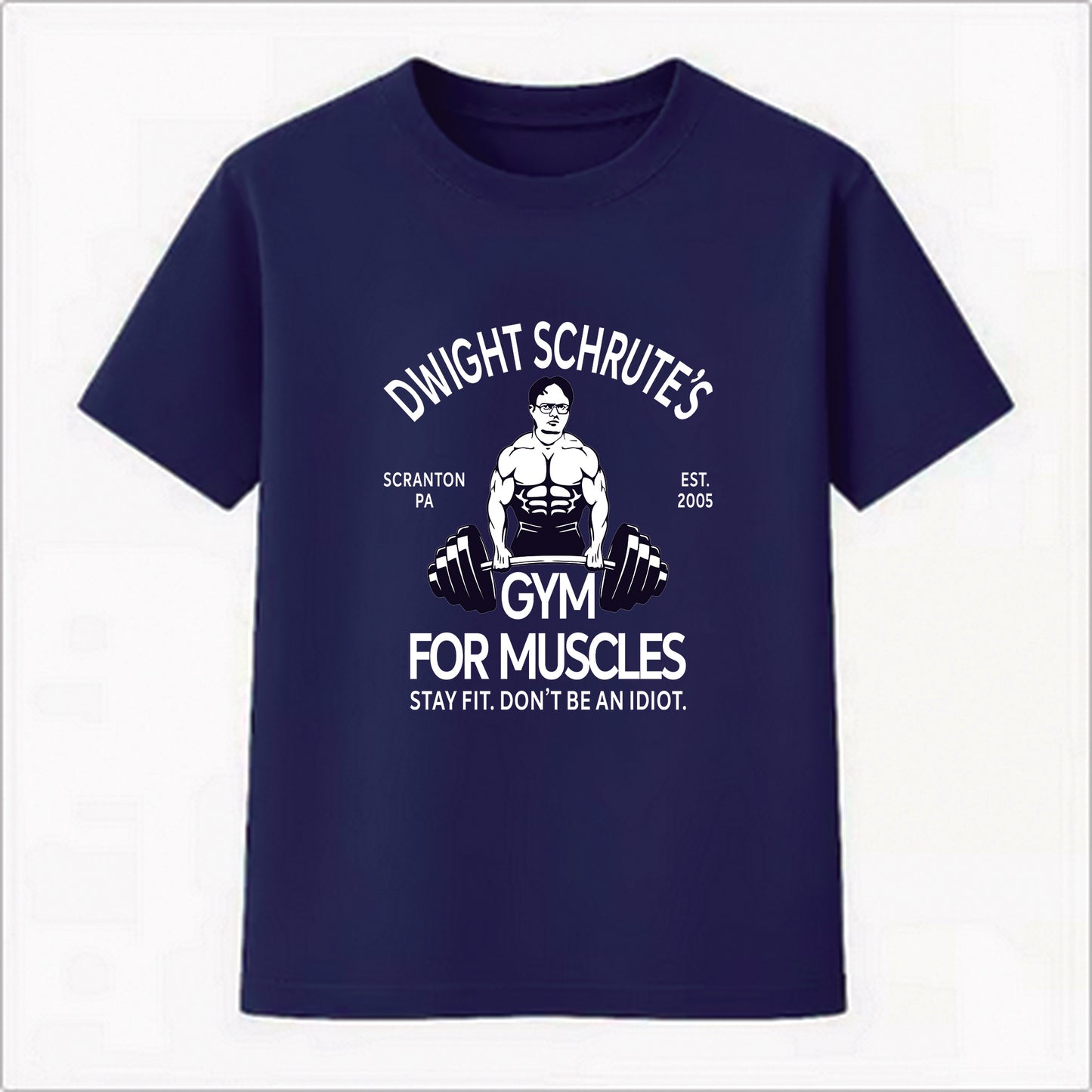 Camiseta Premium Unissex - Dwight Schrute's Gym