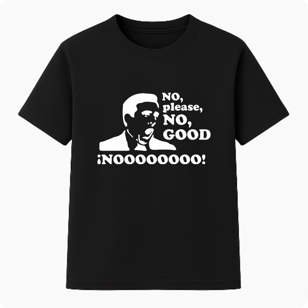 Camiseta Premium Unissex - No God Please Nooooo!