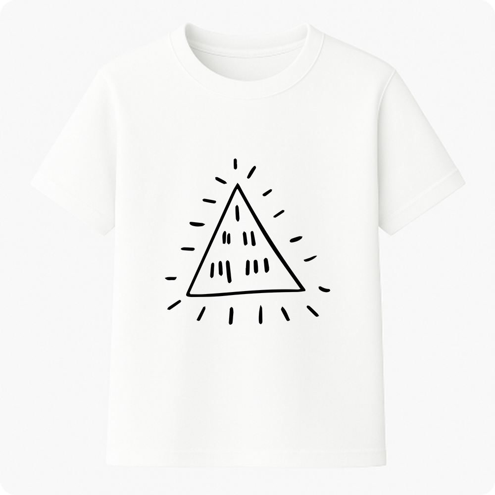 Camiseta Premium Unissex - Esquema de Pirâmide