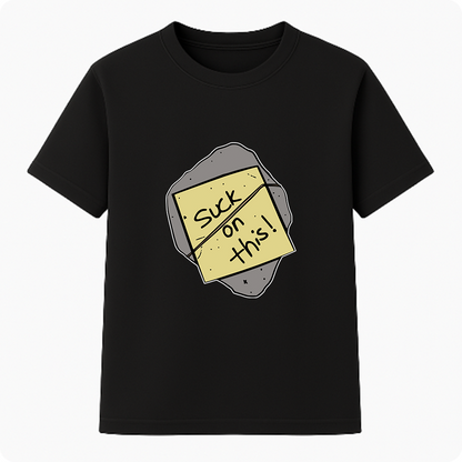 Camiseta Premium Unissex - Suck on this!