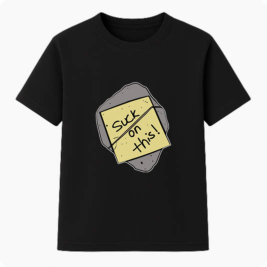 Camiseta Premium Unissex - Suck on this!