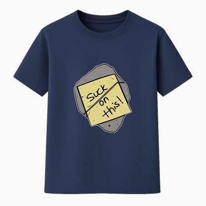 Camiseta Premium Unissex - Suck on this!
