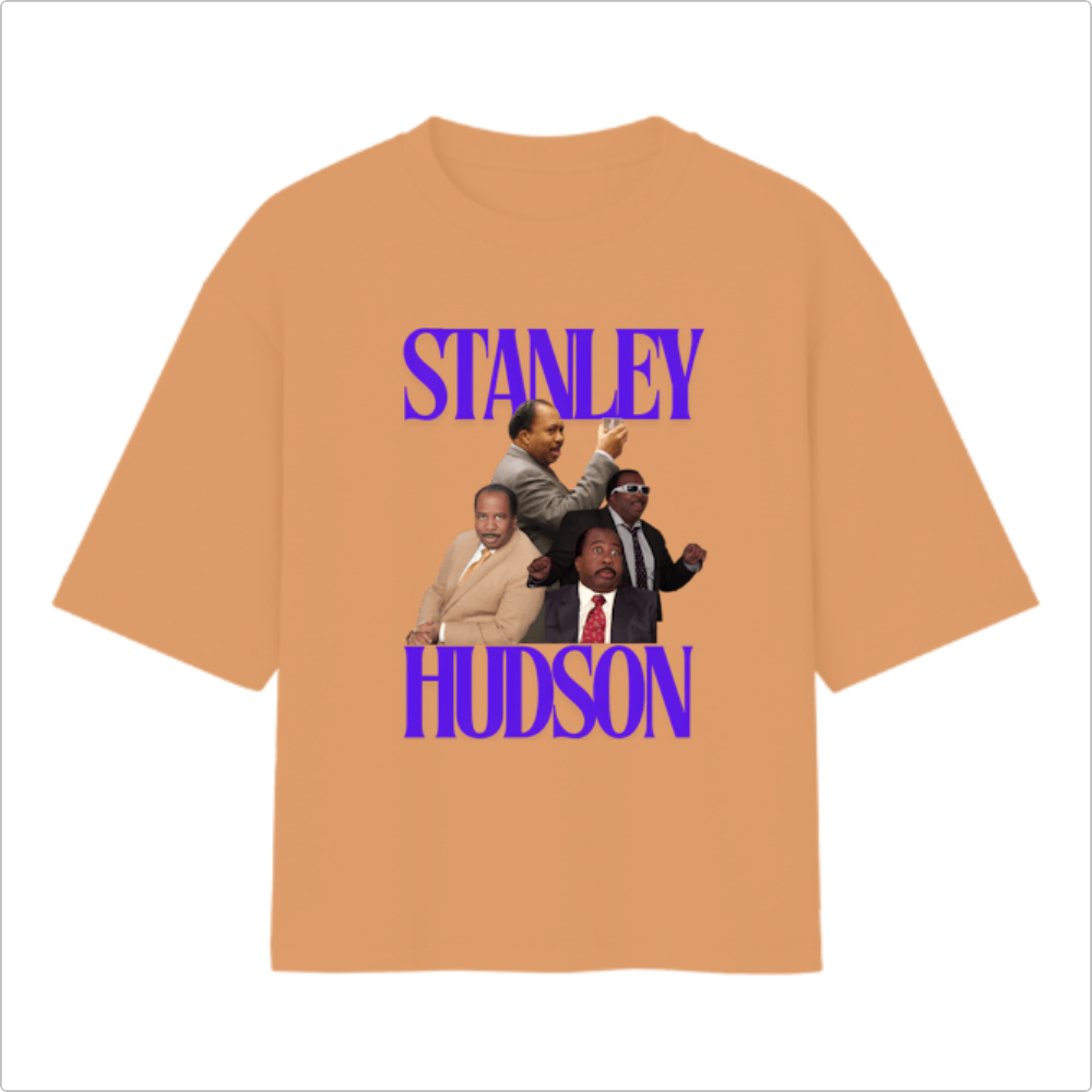 Camiseta Oversized -Stanley Hudson