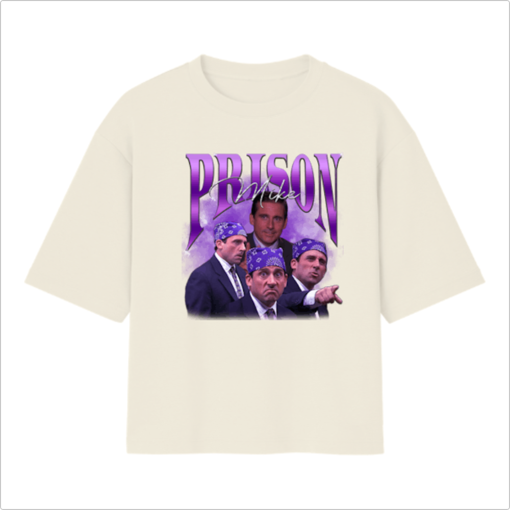 Camiseta Oversized - Prision Mike