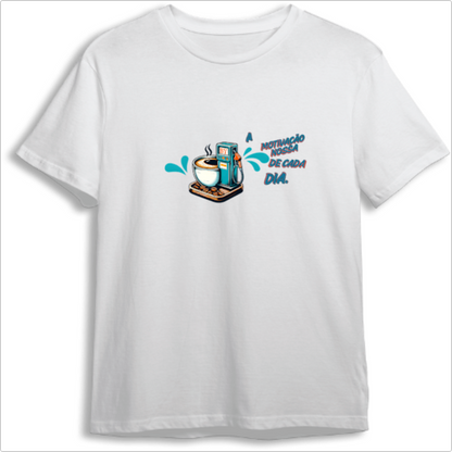 Camiseta Premium - A motivação nossa de cada dia