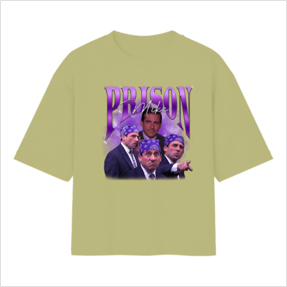 Camiseta Oversized - Prision Mike