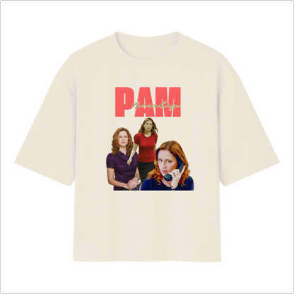 Camiseta Oversized - Pam Beesly