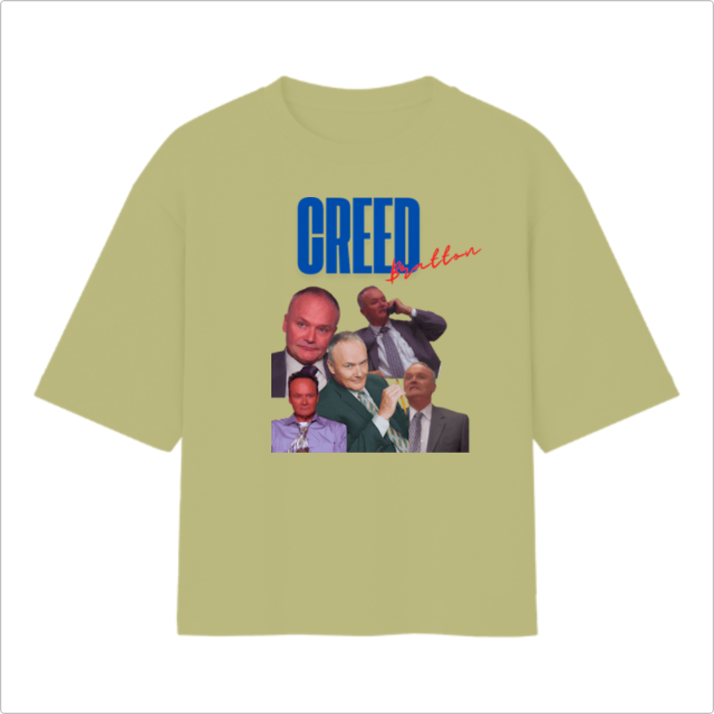 Camiseta Oversized -  Creed Brattom