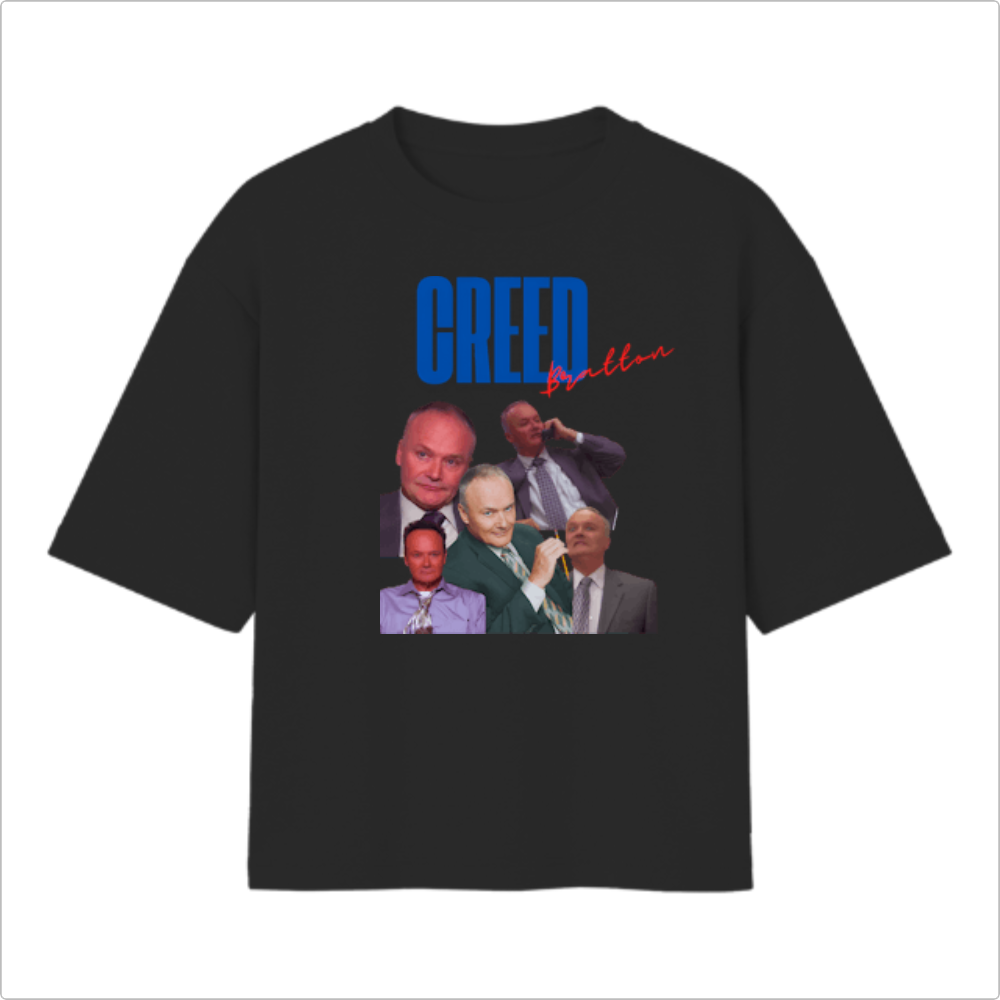 Camiseta Oversized -  Creed Brattom